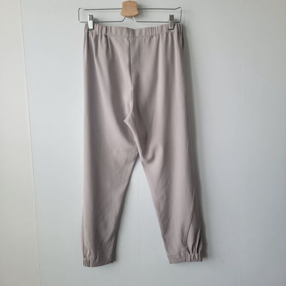 Aritzia Babaton womens Dexter Black Pull On Dress Pants size S elastic waist - Picture 2 of 9